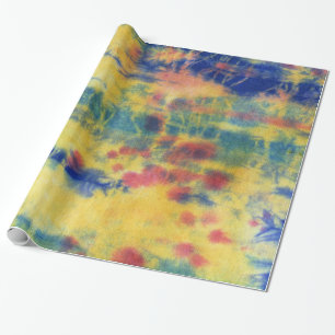 Tye Dye Composition #5 by Michael Moffa Wrapping Paper