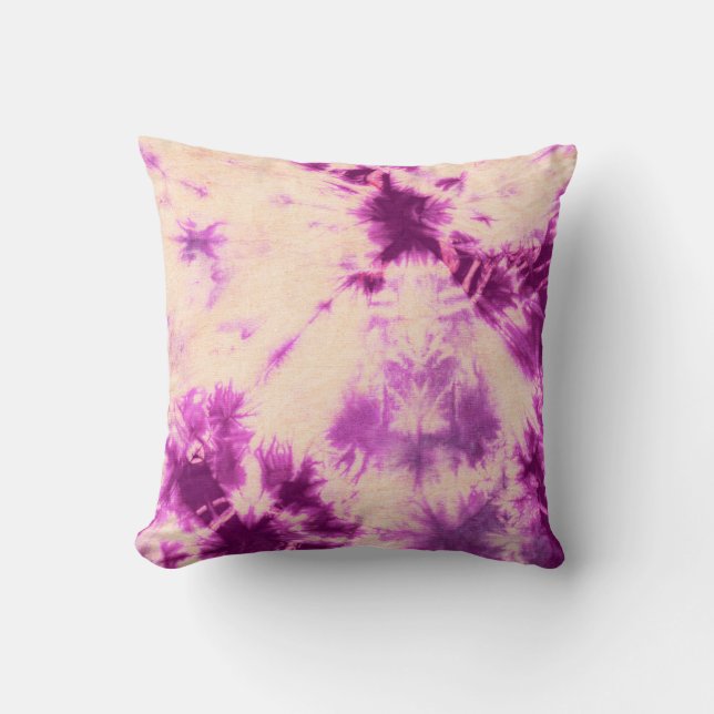 Tye Dye Composition #7 by Michael Moffa Cushion (Front)