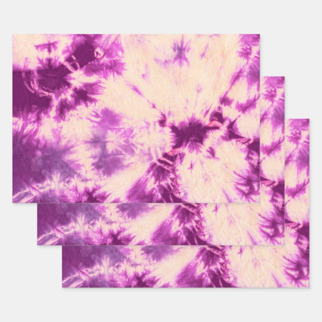 Tye Dye Composition #7 by Michael Moffa Wrapping Paper Sheet (Set)