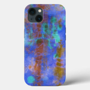 Tye Dye Composition #9 by Michael Moffa iPhone 13 Case
