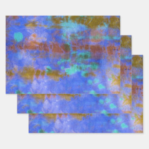 Tye Dye Composition #9 by Michael Moffa Wrapping Paper Sheet
