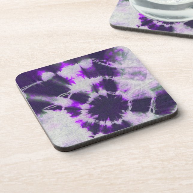 Tye Dye Composition No.1 by Michael Moffa Coaster (Left Side)