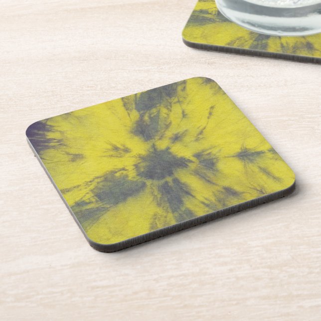 Tye Dye Composition No.8 by Michael Moffa Coaster (Left Side)