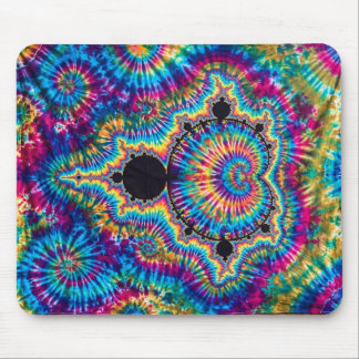 Tye Dye Mandelbrot Fractal Mouse Mat