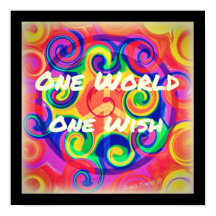 Tye Dye Swirl Poster