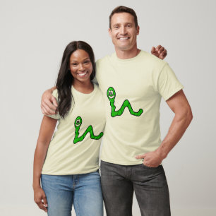 Tye Dye T-shirt Worms