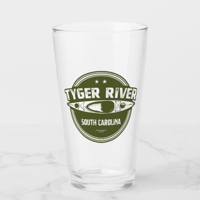 Tyger River, South Carolina Glass (Front)