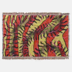 Tygerwyrm Throw Blanket