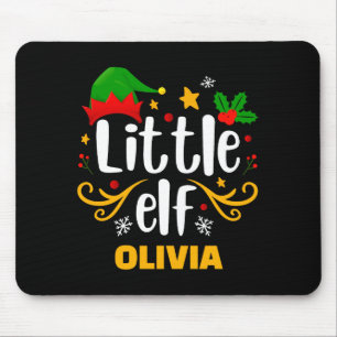 Tygraphy Little Elf Fun Family Matching Mouse Mat