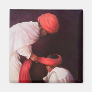 Tying a Turban 2010 Magnet