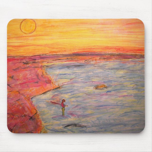 tying one on mouse mat (Front)