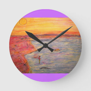 tying one on round clock