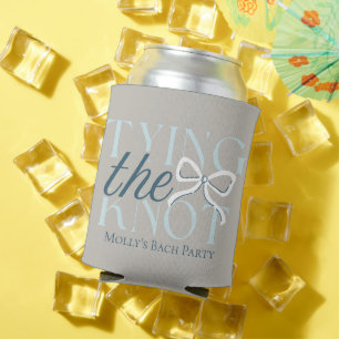 Tying the Knot – Elegant Minimalist Wedding Design Can Cooler