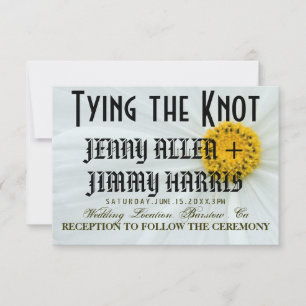 Tying The Knot Invitation