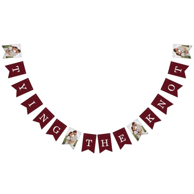 Tying The Knot Photo Bunting (All)
