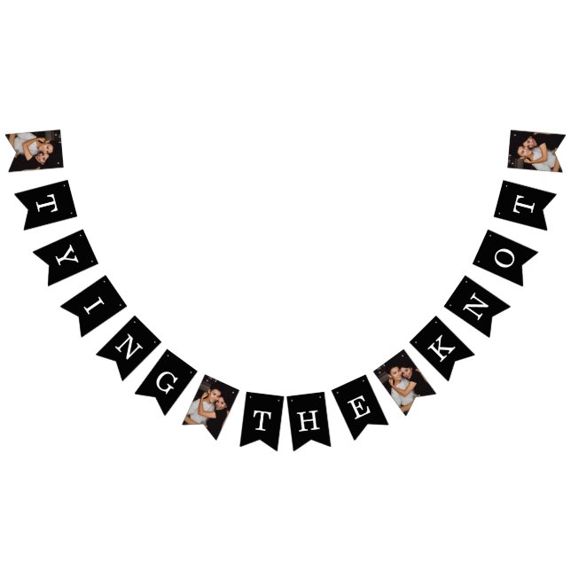 Tying The Knot Photo LGBTQ Bunting (All)