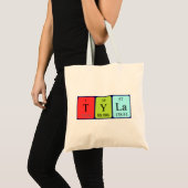 Tyla periodic table name tote bag (Front (Product))
