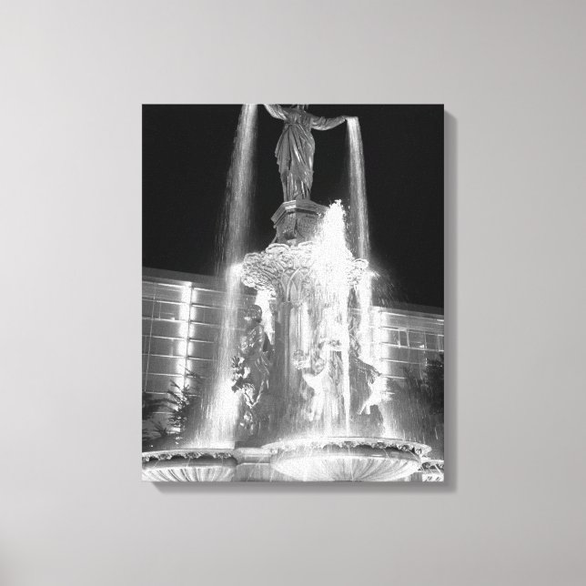 Tyler Davidson Fountain Canvas Print (Front)