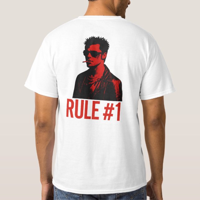 Tyler durden fight club T-Shirt (Back)