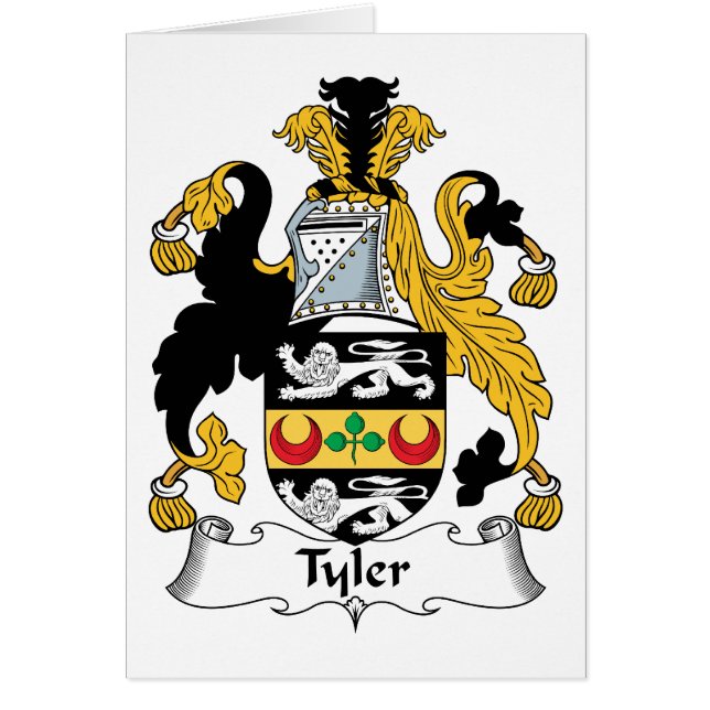 Tyler Family Crest (Front)