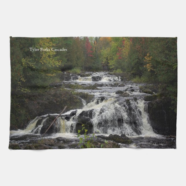 Tyler Forks Cascades kitchen towel (Horizontal)