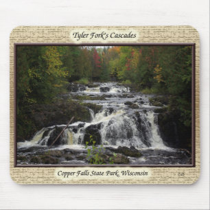 Tyler Forks Cascades mousepad