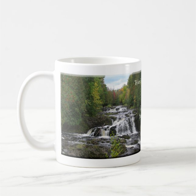 Tyler Forks Cascades mug (Left)