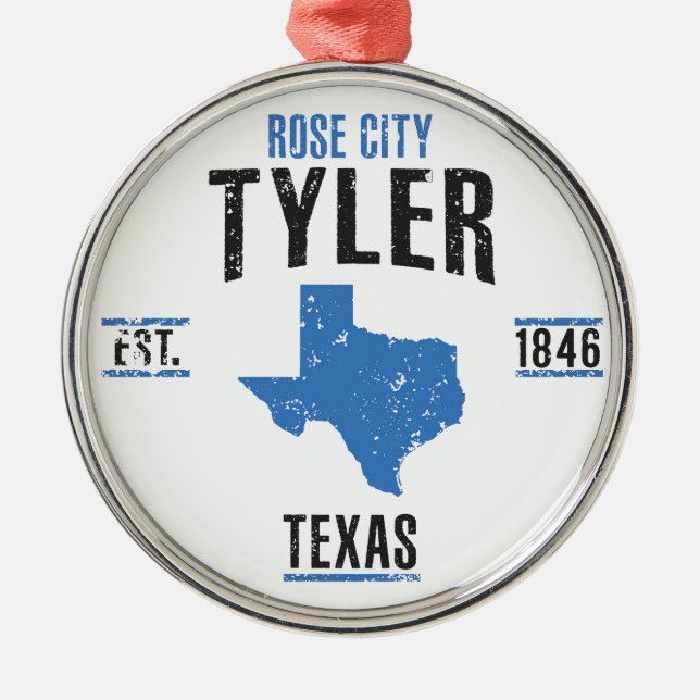 Tyler Metal Tree Decoration (Front)