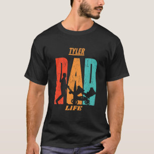 Tyler Native Funny State Flag Dad Parent Baby T-Shirt