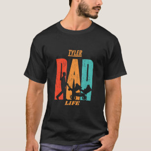 Tyler Native Funny State Flag Dad Parent Baby T-Shirt