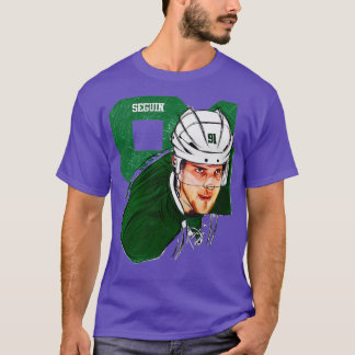 Tyler Seguin Dallas Sketch Stare TShirt 1