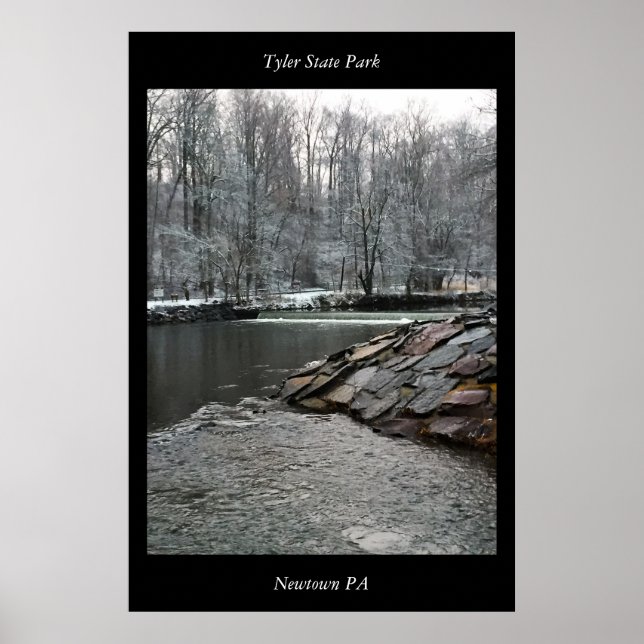 Tyler State Park Newtown PA Poster (Front)