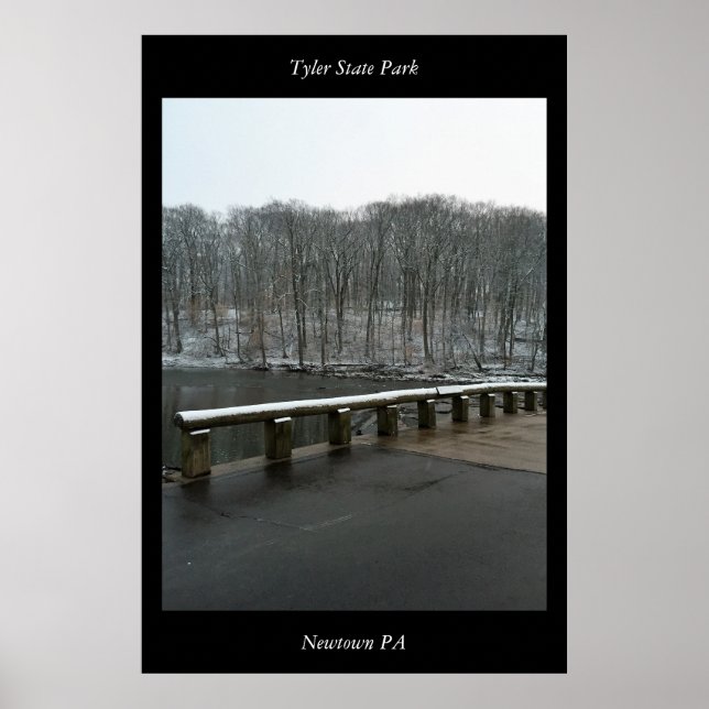 Tyler State Park Newtown PA Poster (Front)