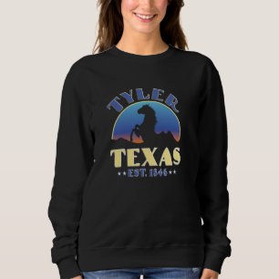 Tyler Texas TX Wild Horse Sweatshirt