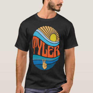 Tyler Vintage Sunset Tyler Groovy Tie Dye T-Shirt