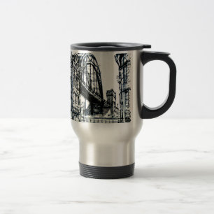 Tyne Bridge Dene Street Travel Mug