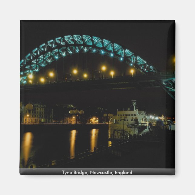 Tyne Bridge, Newcastle, England Magnet (Front)