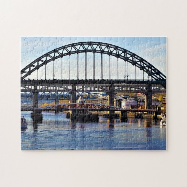 Tyne Bridge Newcastle UK Photo Jigsaw Puzzle (Horizontal)