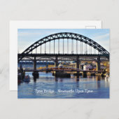 Tyne Bridge Newcastle UK Photo Postcard | Zazzle