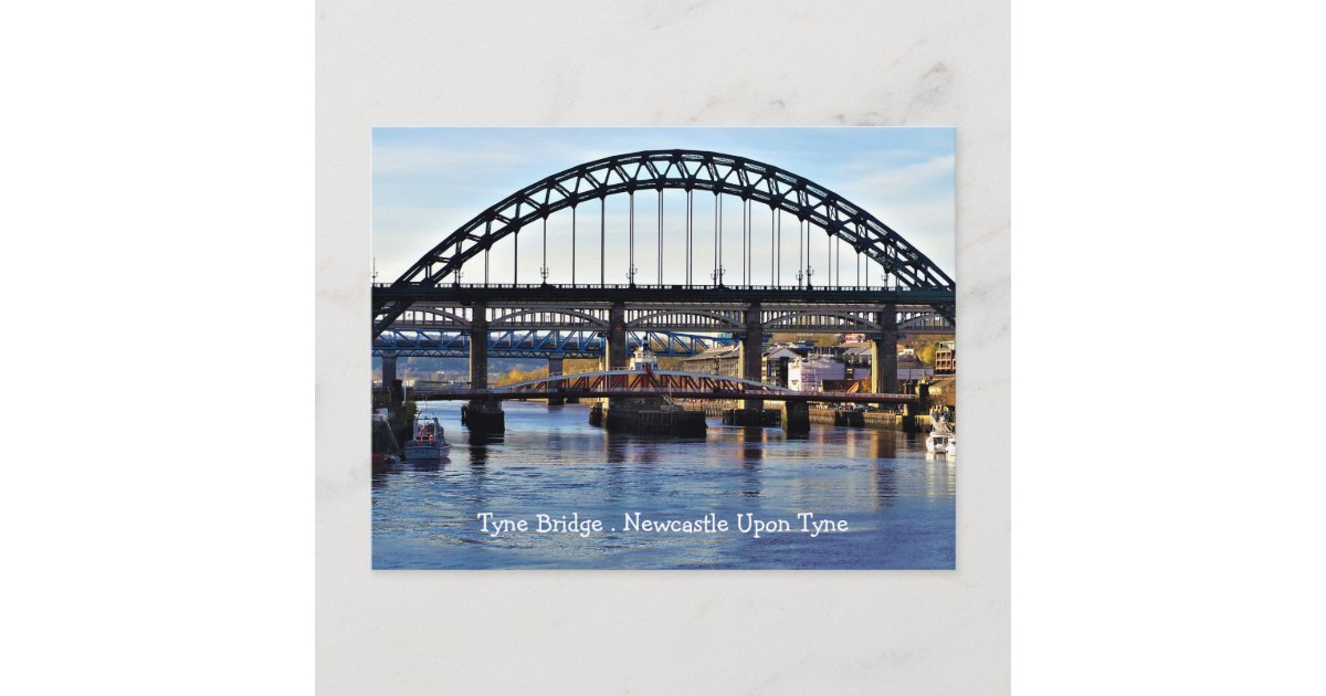 Tyne Bridge Newcastle UK Photo Postcard | Zazzle