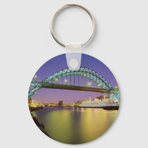 Tyne Bridge, Newcastle-Upon-Tyne, England Key Ring