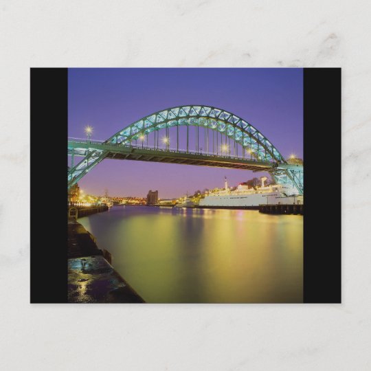 Tyne Bridge, NewcastleUponTyne, England Postcard Zazzle.co.uk