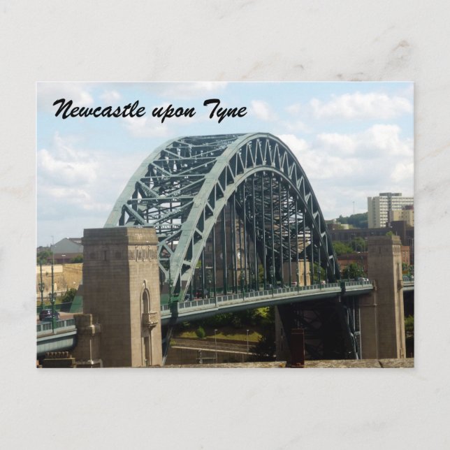 tyne bridge postcard (Front)