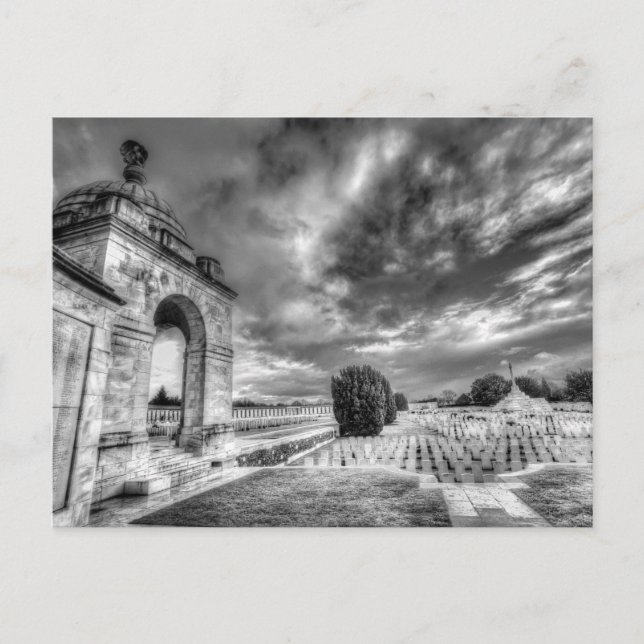Tyne Cot Military Cemetery          Postcard (Front)