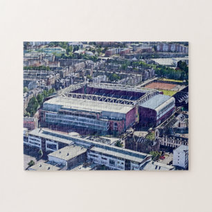 Tynecastle Stadium Edinburgh Aerial Art Jigsaw Puzzle