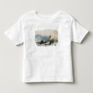 Tynemouth Castle, Tyne and Wear, with Wreck Toddler T-Shirt