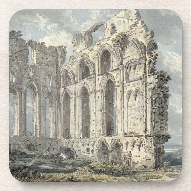 Tynemouth Priory, Northumberland, c.1792-93 (w/c o Coaster (Front)