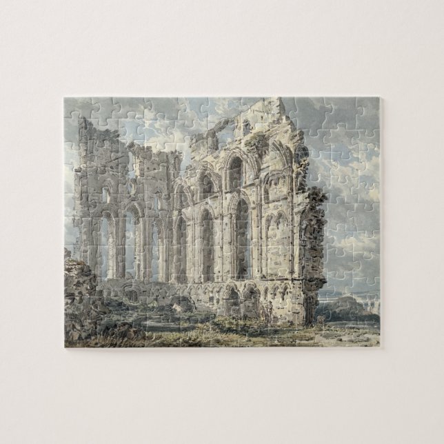 Tynemouth Priory, Northumberland, c.1792-93 (w/c o Jigsaw Puzzle (Horizontal)