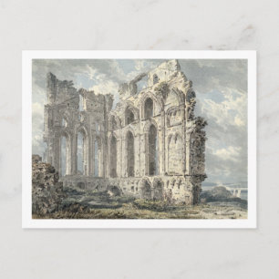 Tynemouth Priory, Northumberland, c.1792-93 (w/c o Postcard