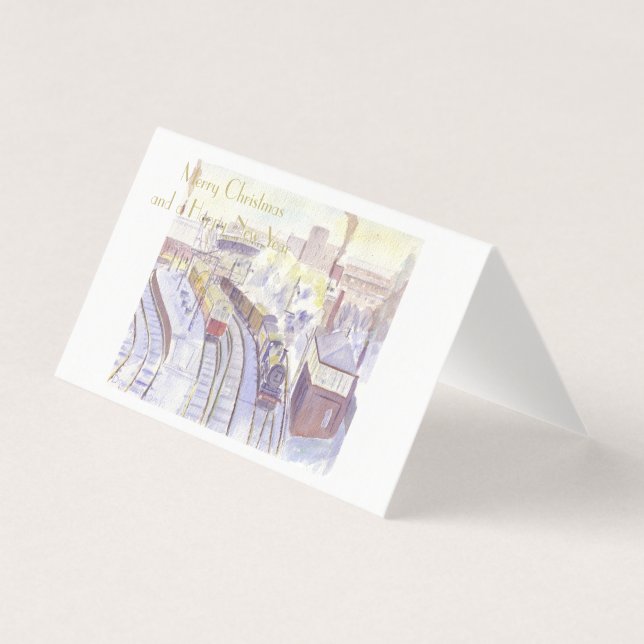 Tynemouth Station Christmas cards (Front)